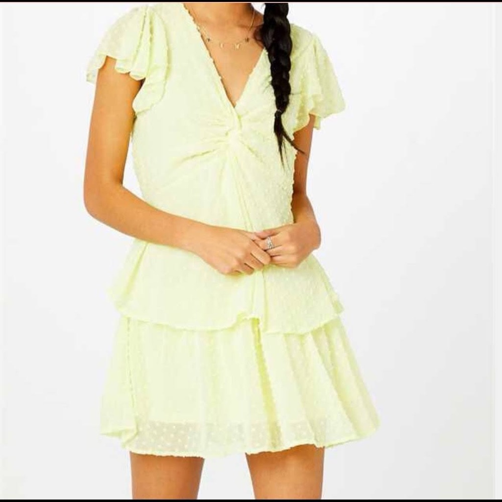 Altar’d State Yellow Dress